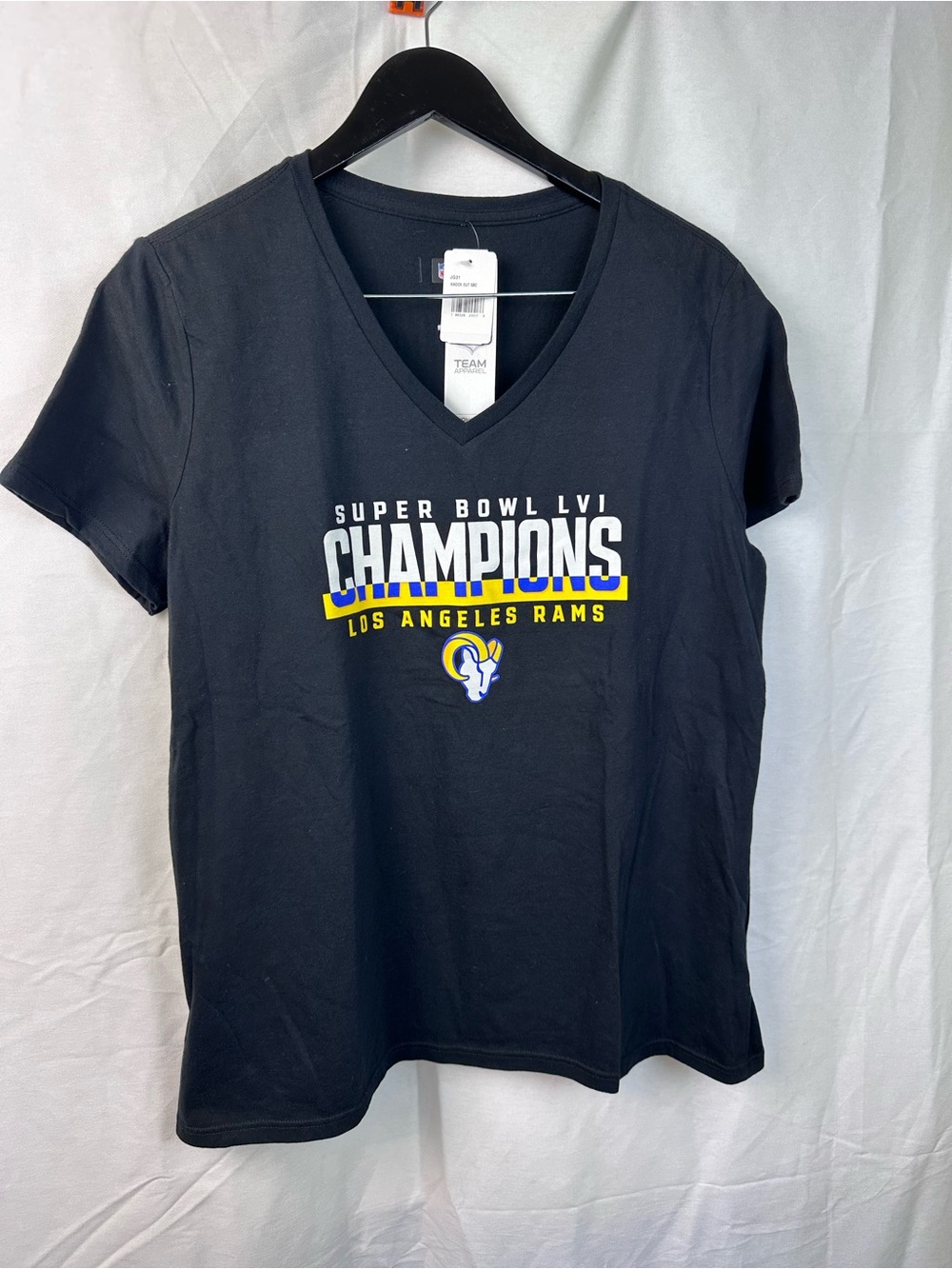 Team Apparel Black V-Neck Women's Tee